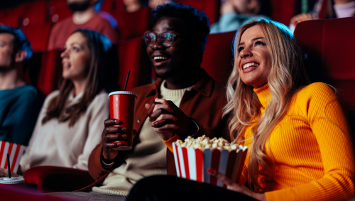 friends at the movies